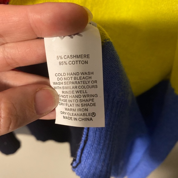 Zaket and Plover multicolour sweater size S - Picture 5 of 7